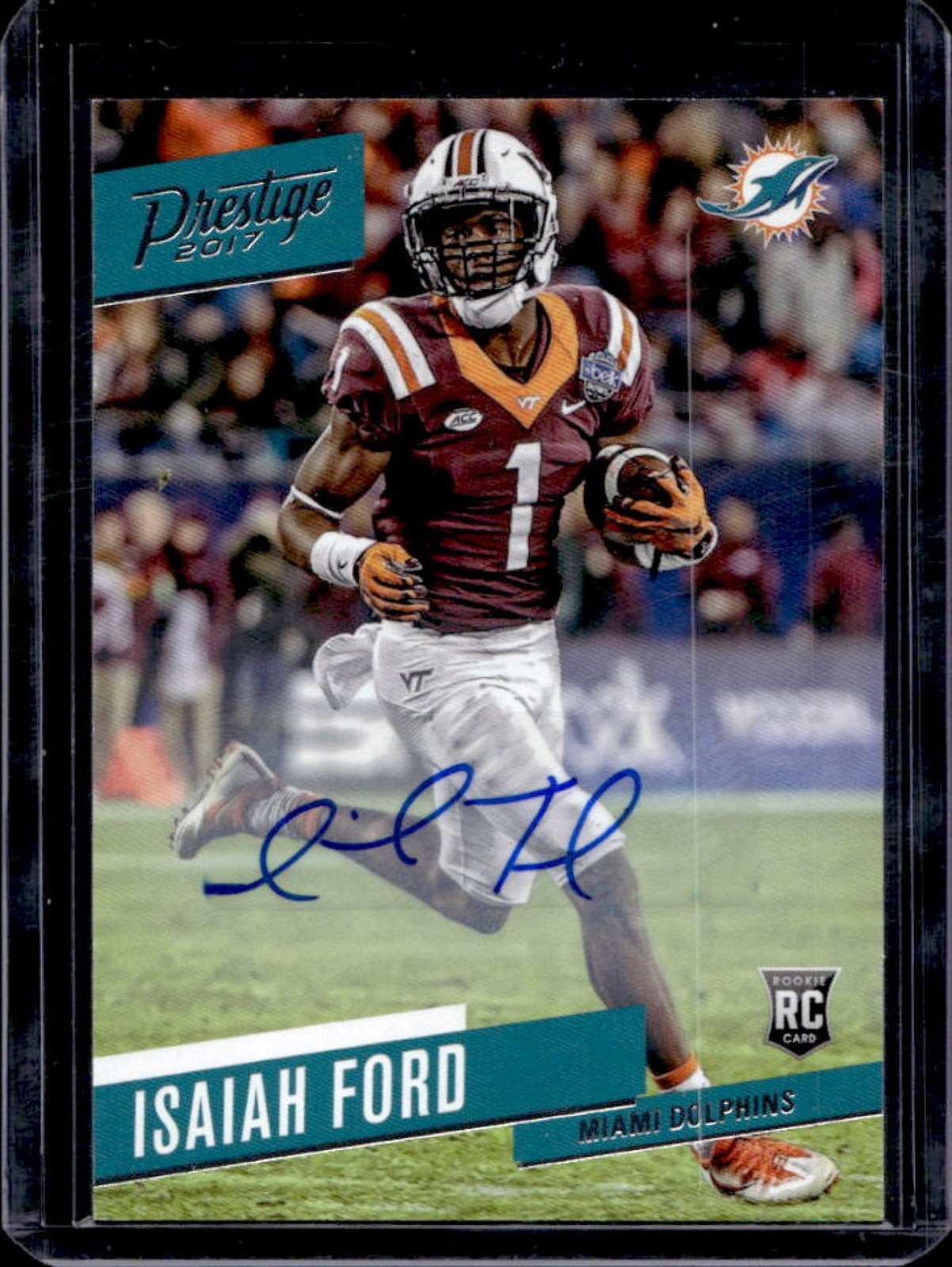 Isaiah Ford Panini Prestige #289 Signature