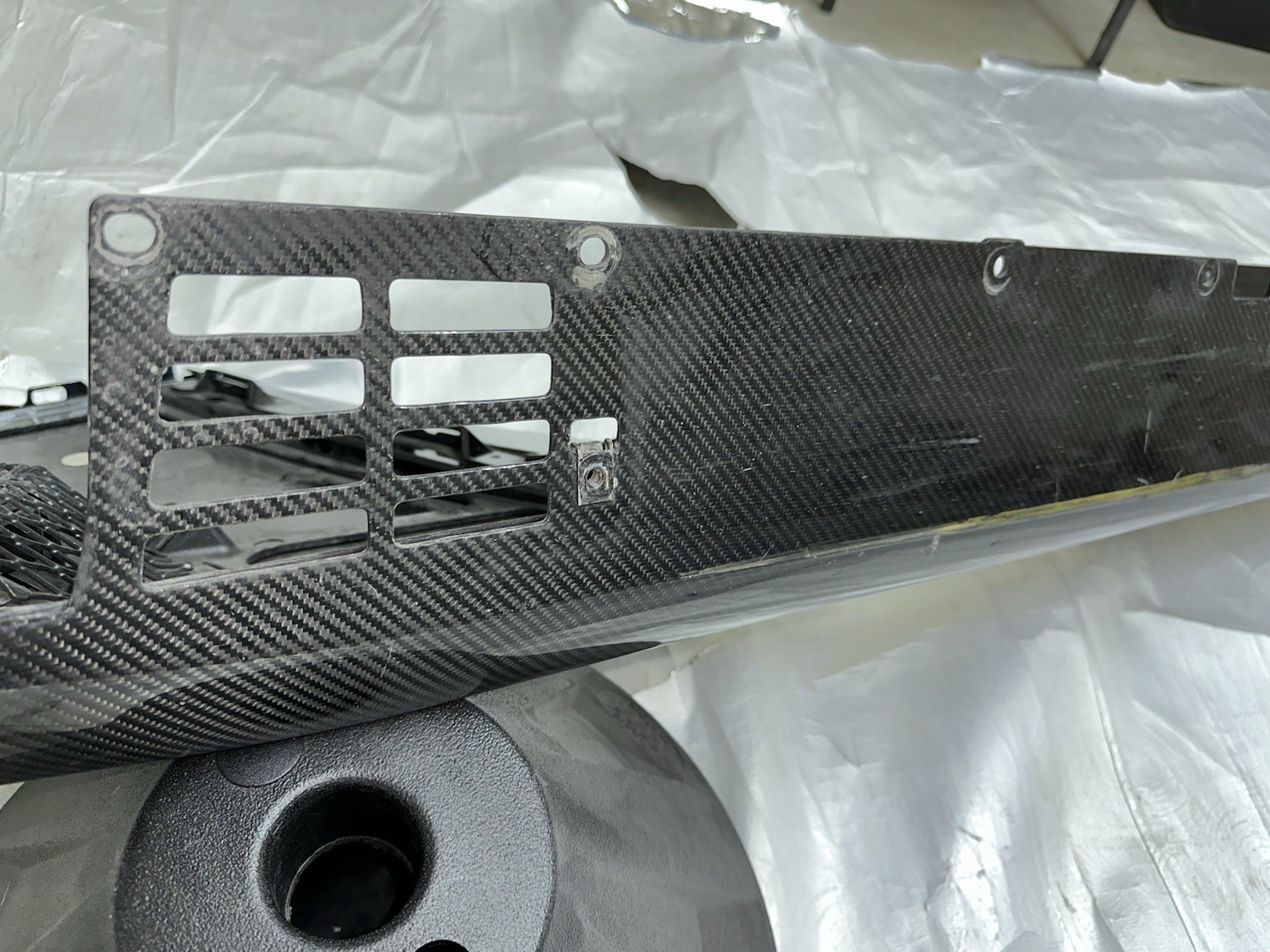 LAMBORGHINI AVENTADOR S LP740 ROCKER PANEL WITH CARBON FIBER SKIRTS LEFT SIDE