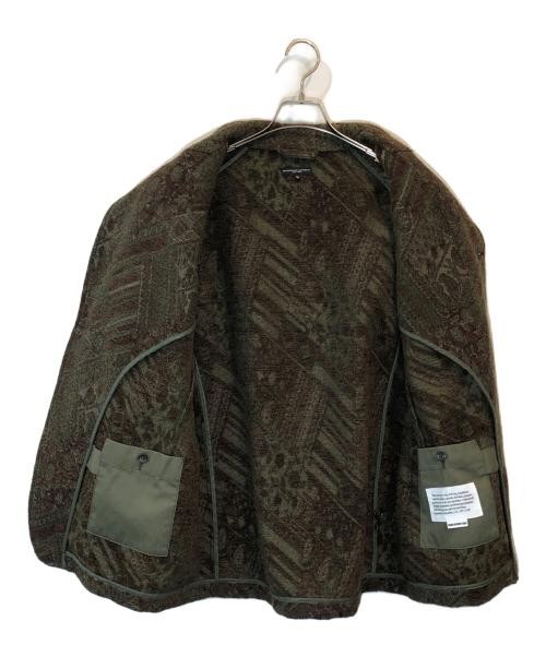 Engineered Garments Olive All-Over Pattern Jacqua… - image 4