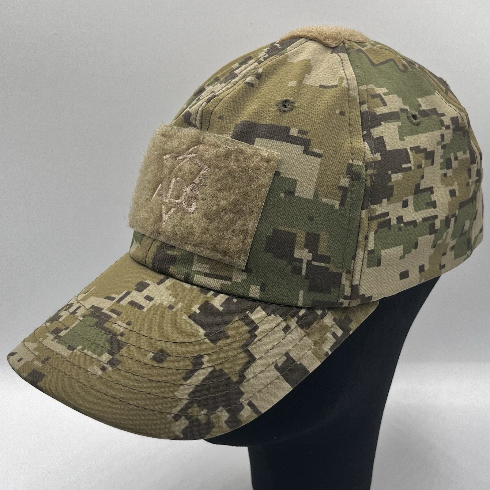 ADS Ball Cap Operator Hat Prototype Green And Bro… - image 3