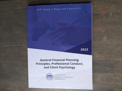 CFP Exam General Financial Planning Principles, Professional Conduct 2023