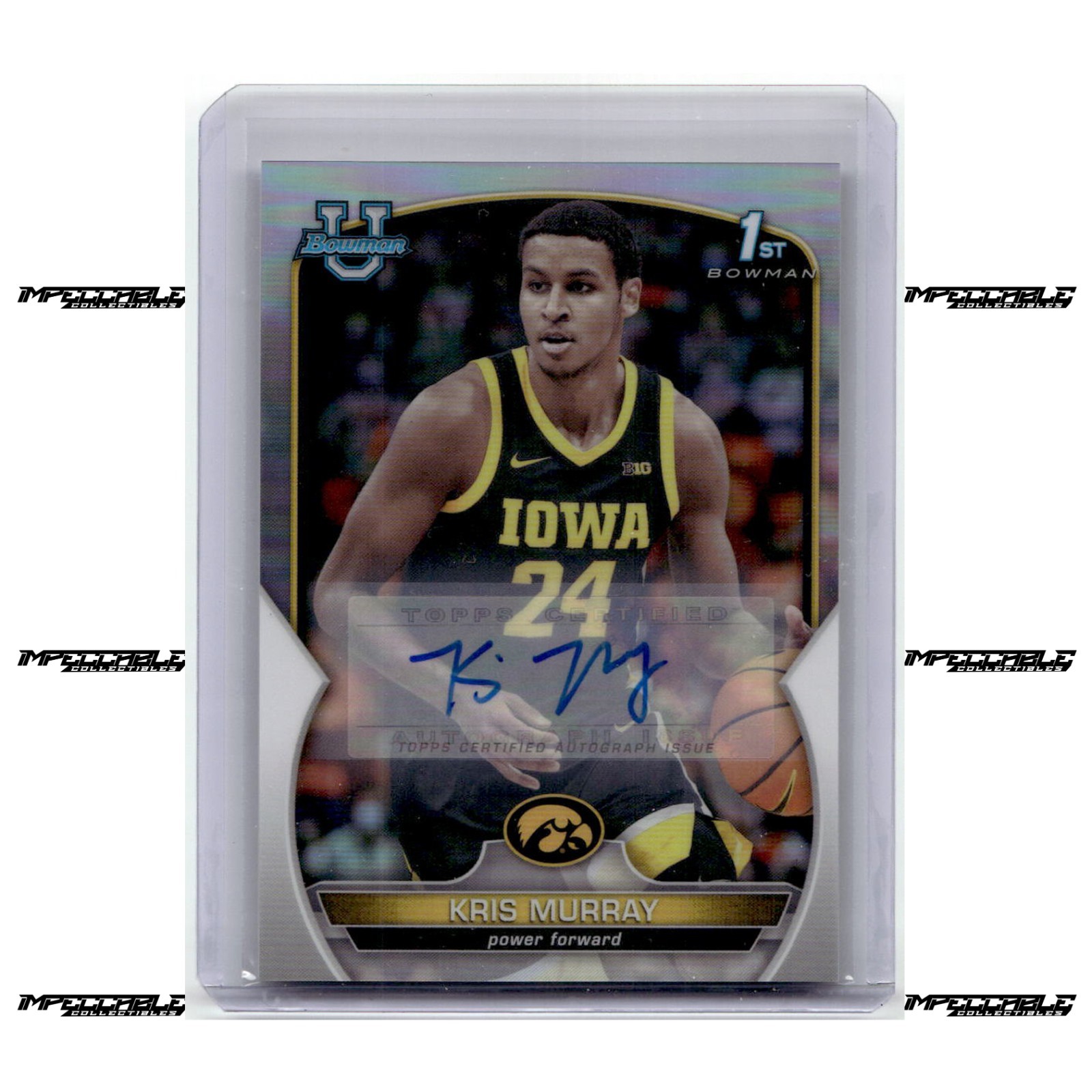 2022-23 Bowman U Chrome - #71 Kris Murray Rookie Refractor Auto /499