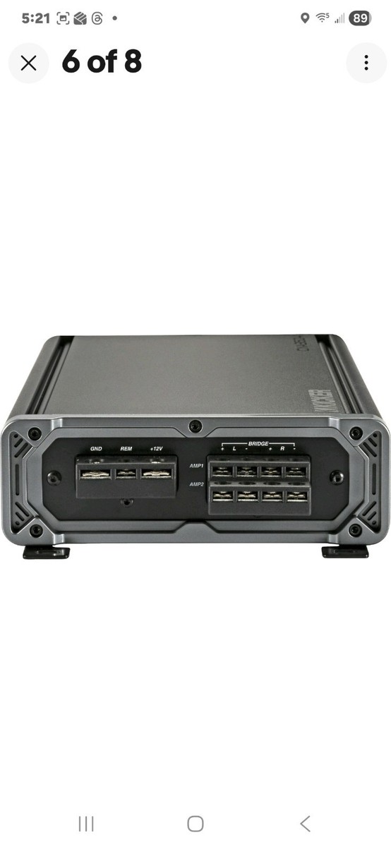 KICKER CXA360.4 4 Channel Amplifier for sale online | eBay
