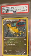 HD GALAXY SWIRL - PSA 6 - Dragonite 83/116 Plasma Freeze Cosmos Holo BLEED on eBay