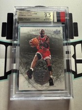 2009-10 Upper Deck Game Used Michael Jordan Shooting Shirt Sweaty 3 Color Patch!