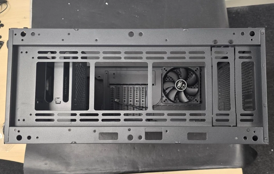 @NEW/READ DESCR@ DeepCool E-ATX E-SHIELD E Shield Mid Tower Chassis  Black MDC02 - Image 4 of 4