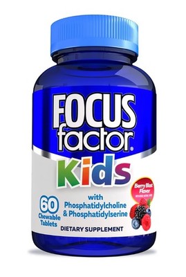 Focus Factor Kids Complete Daily Chewable Vitamins: Multivitamin & Neuro...