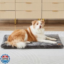 LIORCE Dog Crate Pad - Dog Bed Large Sized Dogs with Removable Washable Cover
