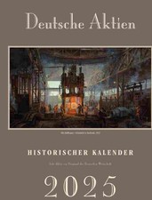 12 deutsche Aktien im Kalender 2025 Sinner Rhenania Burbach Continental Buckau #