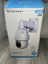 Amcrest Pro HD 1080p 2MP POE+ PTZ Security Camera Pan Tilt 12X Zoom - IP2M-853EW