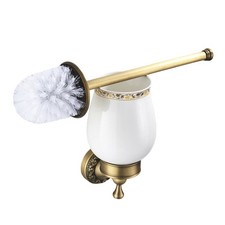 Vintage Inspire Toilet Brush Stand Strong Ergonomic Handle Brush Holders