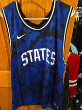 Nike Team USA USMNT x NBA Soccer Top STATES Basketball Jersey DN1134-452 Men XL
