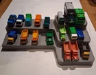 Lot Of 18 Dump Truck Construction Vehicles Oil Truck HOT Wheels Matchbox Lesney