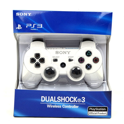 Sony PlayStation PS3 DUALSHOCK 3 Controller White - New Open Box