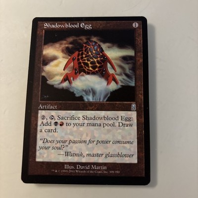 Shadowblood Egg Odyssey MTG Magic The Gathering Englisch