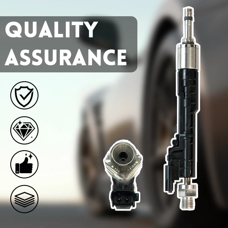 1x Fuel injector For 2011-15 BMW 135i 535i 640i 740i X1 X3 X5 X6 3.0L 0261500109 Foto 3 de 4