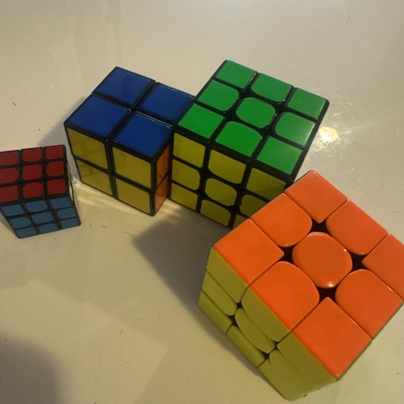 Assorted Puzzle Cubes
