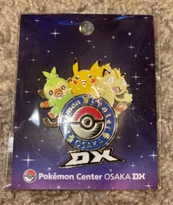 [Pokemon Center OSAKA DX Limited Logo Pin]  Japan Limited Pikachu