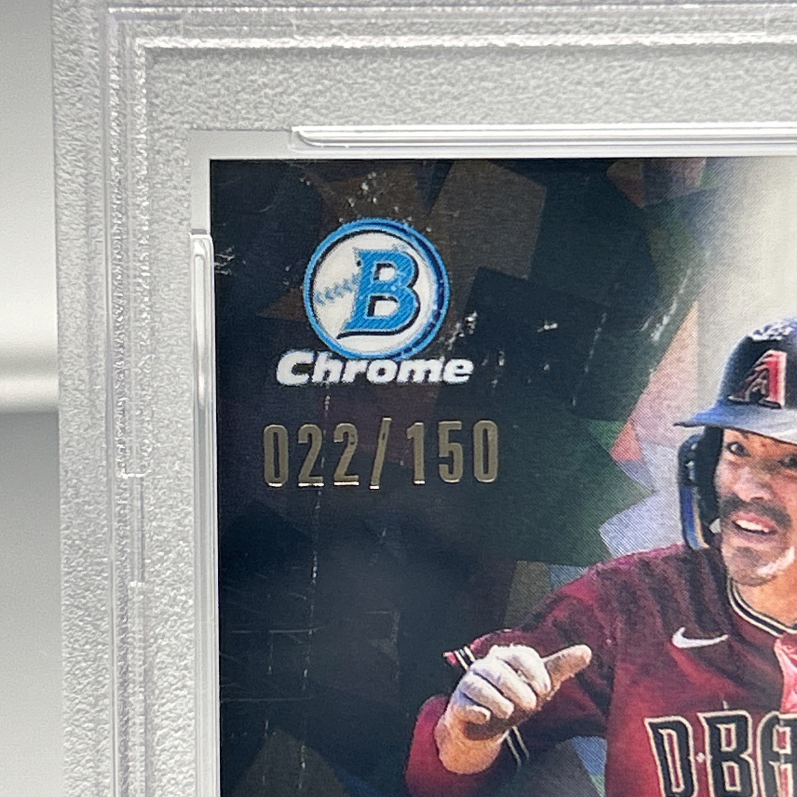 Corbin Carroll 2023 Bowman Chrome Spotlights Atomic Refractor /150 RC PSA 9!! view 3