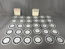 Vintage View-Master "Out-of-Print Reel Assortment Reels Sears Lot Of 30