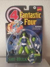 Marvel Legends Fantastic Four Retro Collection She-Hulk 6-Inch Action Figure