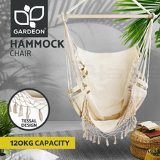 Gardeon Hanging Hammock Chair Outdoor Swing Hammocks Free Delivery
