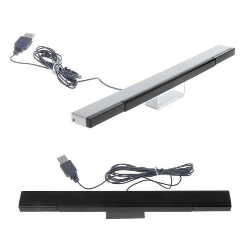 Sensor Bar Wired Receivers IR Signal Ray USB Plug Replacement for Wii Remote - Afbeelding 4 van 9