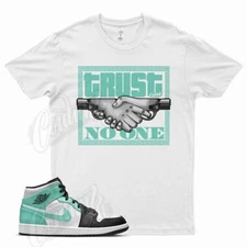 White TRUST V2 T Shirt for J1 1 Mid Tropical Twist 97 Air Force 90 97 Dunk 