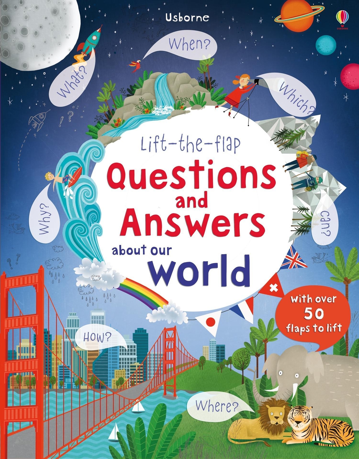 Thumbnail - Lift-the-flap Questions & Answers About Our World Katie Daynes