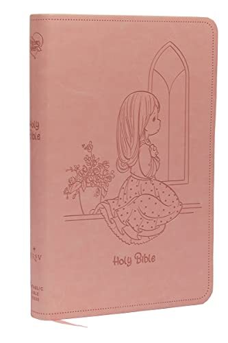 NRSVCE, Precious Moments Bible, Pink, Leatherso. Press** - Image 5