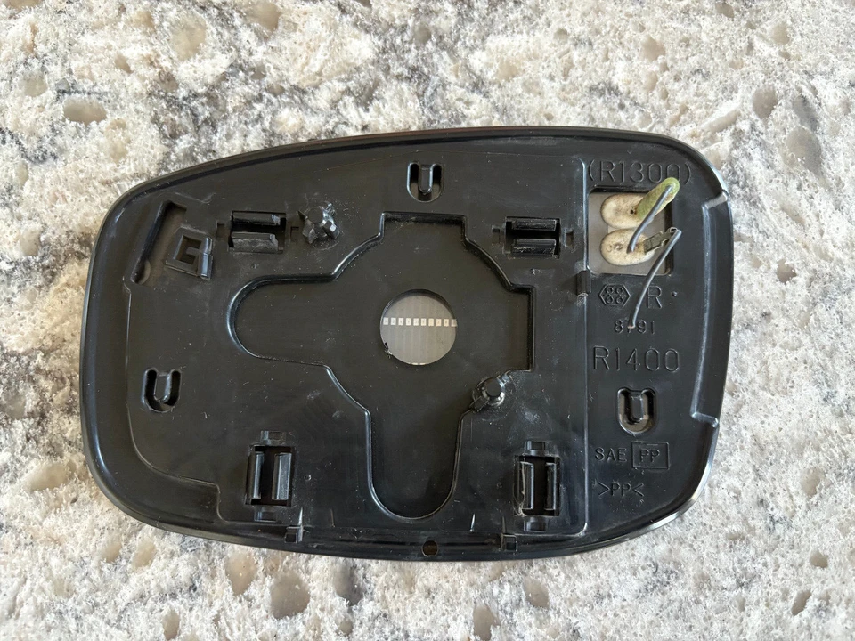 2008-2013 INFINITI G37 G25 Sedan Right Passenger Side Mirror Glass Heated OEM Foto 2 de 2