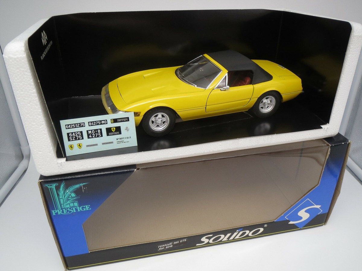 MODELLINO AUTO - GIODI - FERRARI 365 GTS/4 DAYTONA 1969 - 1:18 - BUONO