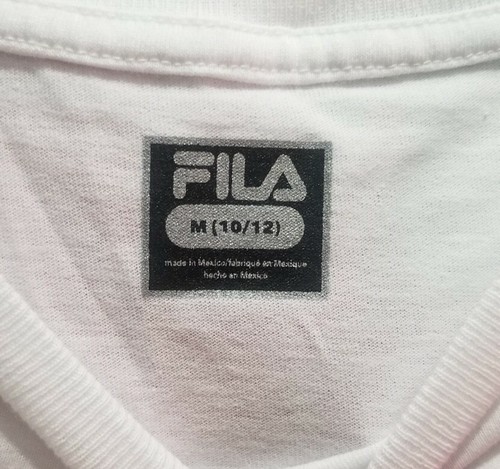 2-FILA shirt GIRLS LOGO TEE SIZE (M-10/12)🥰 2-CAMISETA DE NINAS FILA(M 10/12(#3 - Picture 6 of 9