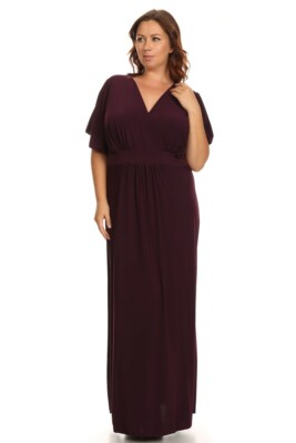 rotate burgundy dress Sweet Skies Dress main image 0