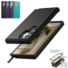 For Samsung Galaxy S24 Ultra/S24+/S24 5G Case Rugged Shockproof Heavy Duty Cover