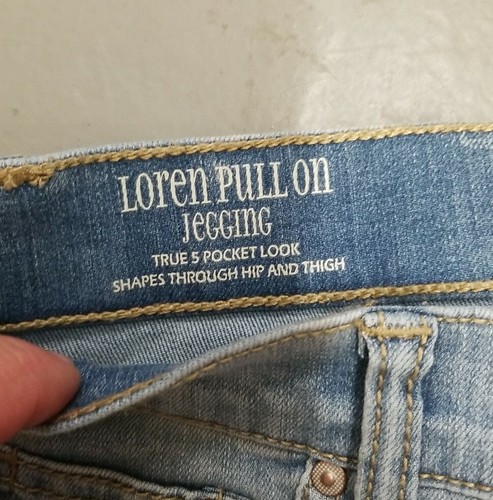SOUNDSTYLE PULL ON Blue Jeggings Jeans 