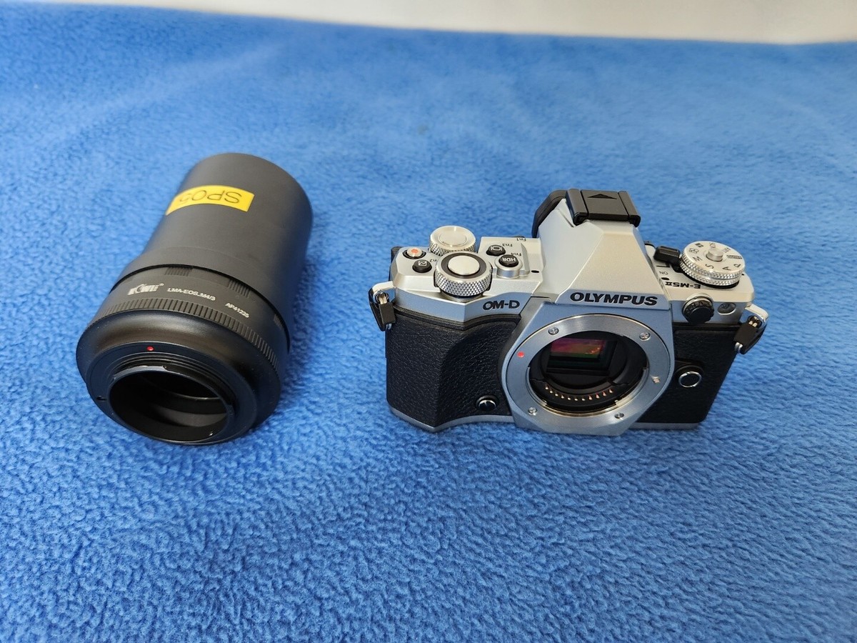 Olympus camera OM-D E-M5 II Microscope C-mount adaptor