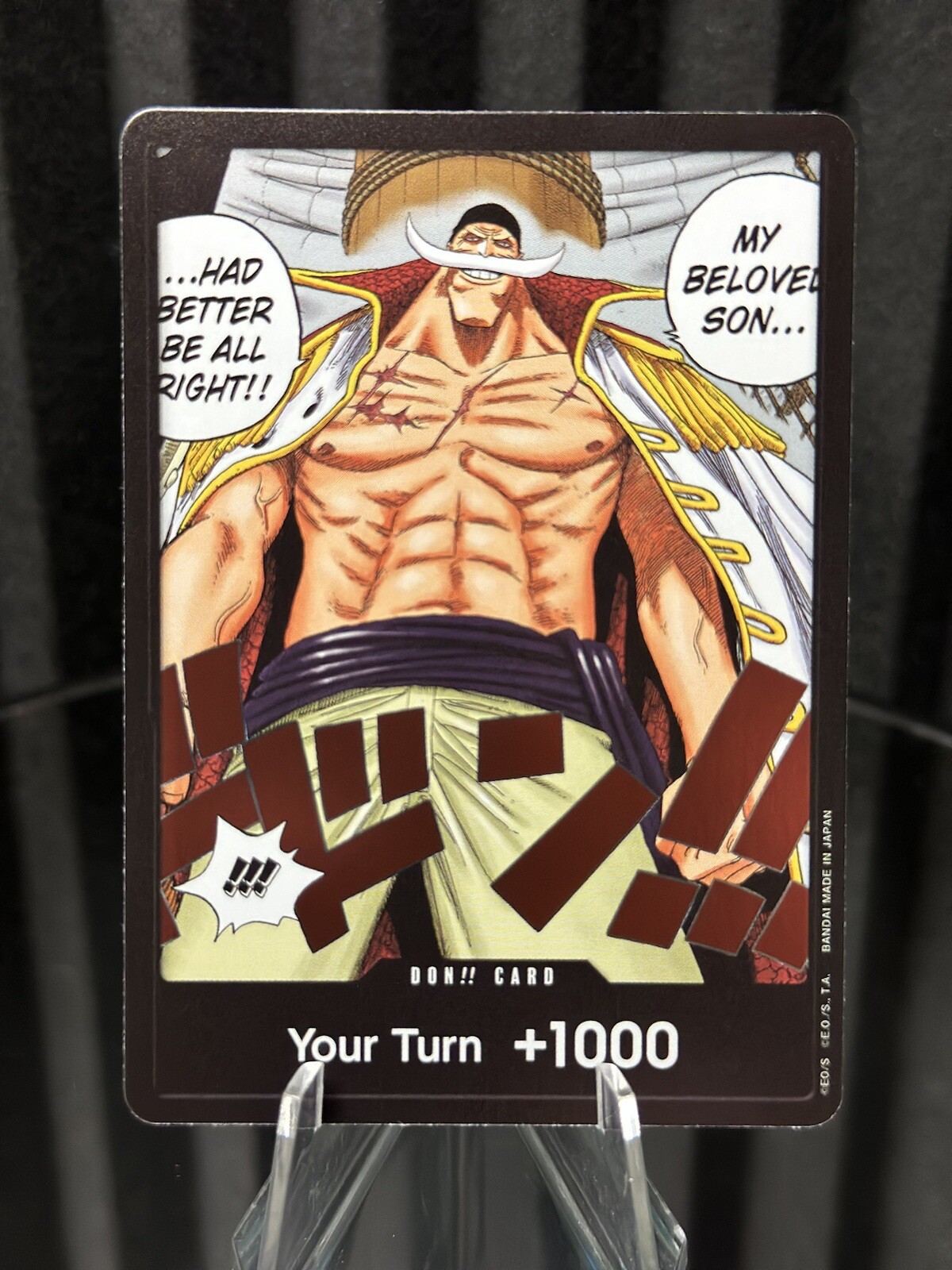 Don!! Card OP08 Alt Art Two Legends One Piece Mint NM