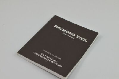 RAYMOND WEIL Tango Automatik Chrono Anleitung Manual