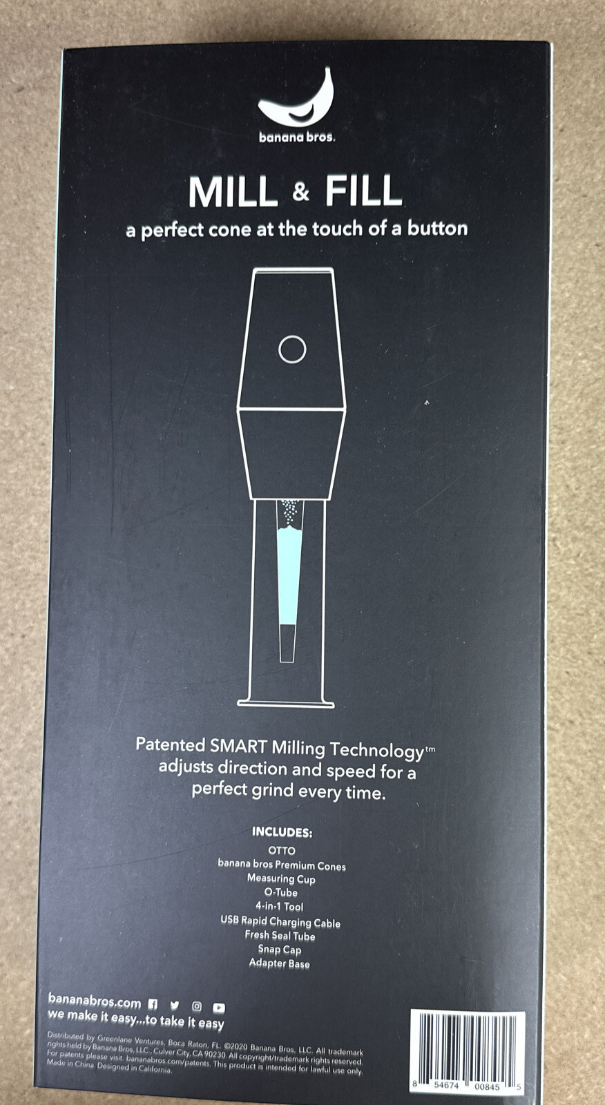 OTTO by Banana Bros Electric Smart Herb Spice Grinder eBay