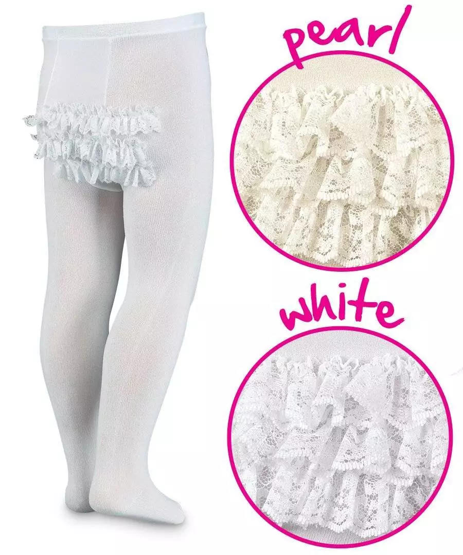Jefferies Microfiber Rhumba Baby Tights White or Pearl Ivory 0 6 6 18 18 24M eBay