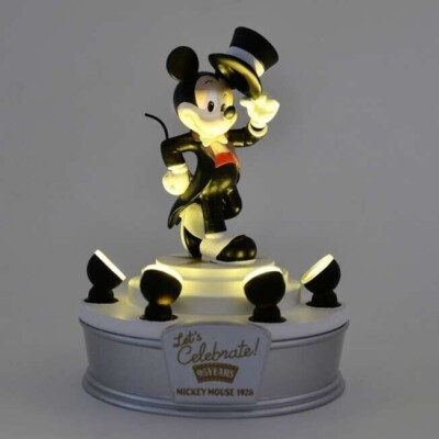ハッピーバースデー　95周年　ミッキー　LED フィギュア　ディズニーストア限定 Disney Store Japan Mickey Happy Birthday 95th Anniversary LED
