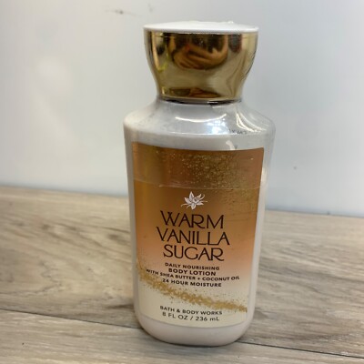 Bath Body Works Warm Vanilla Sugar Body Lotion 8oz 236ml NEW