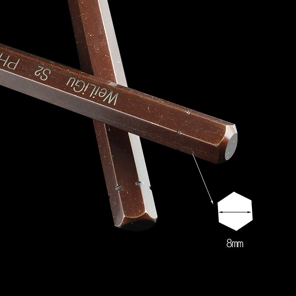 80mm Length Hex/Torx/Phillips/Flat Bit Insert Impact Wrench Set Screwdriver 70mm - Image 4 of 4