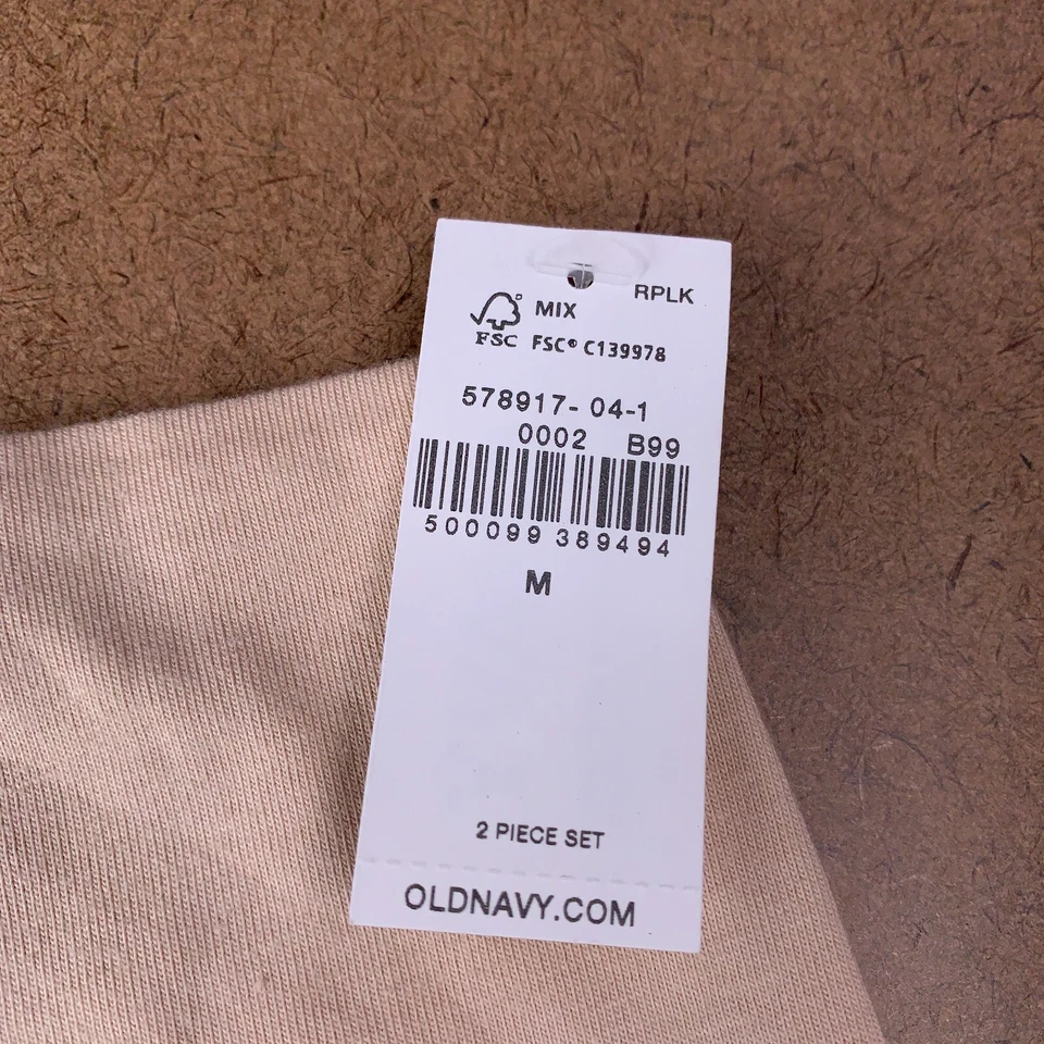 Paquete de 2 bragas calzoncillos Old Navy para mujer de maternidad beige medio cintura enrollable nuevas con etiquetas Foto 3 de 4