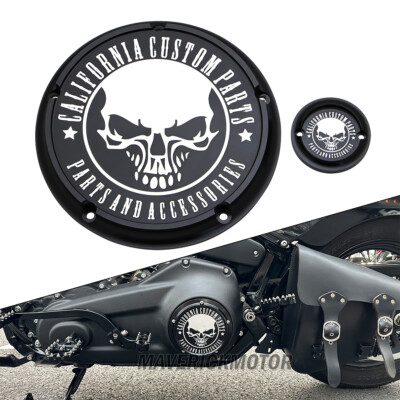 Engine Derby Timer Cover For Harley CVO Tri Glide Ultra Street Bob Standard Slim