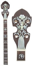 4 String 19 frets Tenor Banjo Neck Maple wood inlaid FTBN61-63 FTBN66