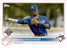 2022 Topps Pro Debut Estiven Machado - FCL Blue Jays PD-105
