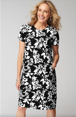 J.Jill ~ 2X ~ NEW Gorgeous Wearever A-Line T-Shirt Dress ~ NWT (1L2) | eBay