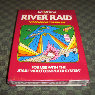 Jeu Atari 2600 : River Raid / version PAL (sans boîte ni notice